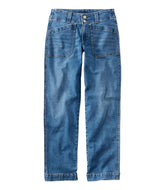 L.L.BeanWomen's 1912 Field Denim Pants, Mid-Rise Ankle Utility