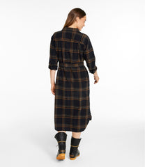 L.L.BeanWomen's Signature Camp Flannel Midi Dress