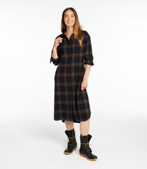 L.L.BeanWomen's Signature Camp Flannel Midi Dress
