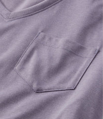 L.L.BeanWomen's Vista Camp V-Neck Pocket Tee, Long-Sleeve