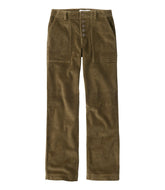 L.L.BeanWomen's Signature Utility Corduroy Pants, Mid-Rise Straight-Leg