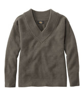 L.L.BeanWomen's Signature Premium Essential Cashmere Sweater, Relaxed V-Neck