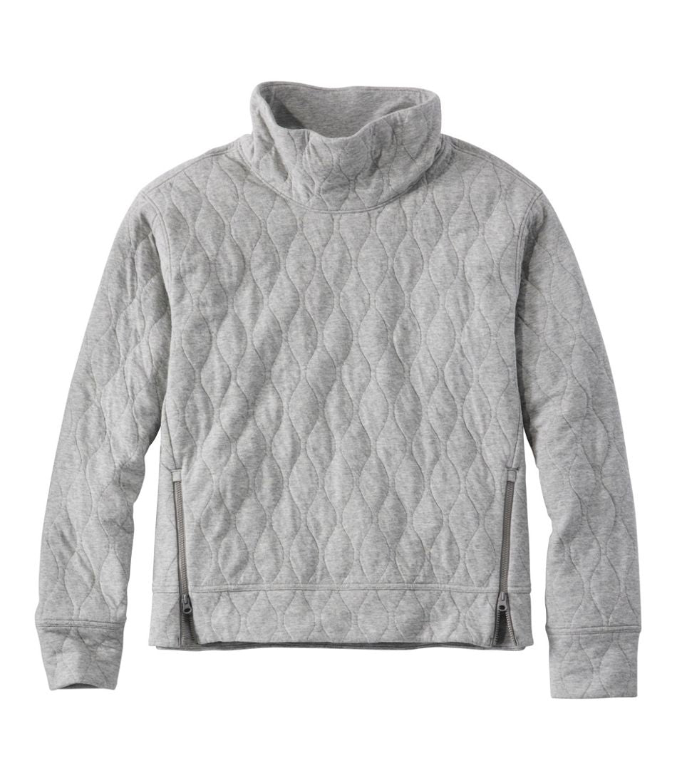 L.L.BeanWomen's VentureSoft Quilted Funnelneck Pullover