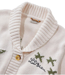 L.L.BeanWomen's Signature Original Cotton Sweater, Shawl Cardigan Novelty