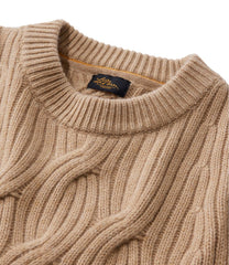 L.L.BeanWomen's Signature Premium Cashmere Cable Sweater, Crewneck