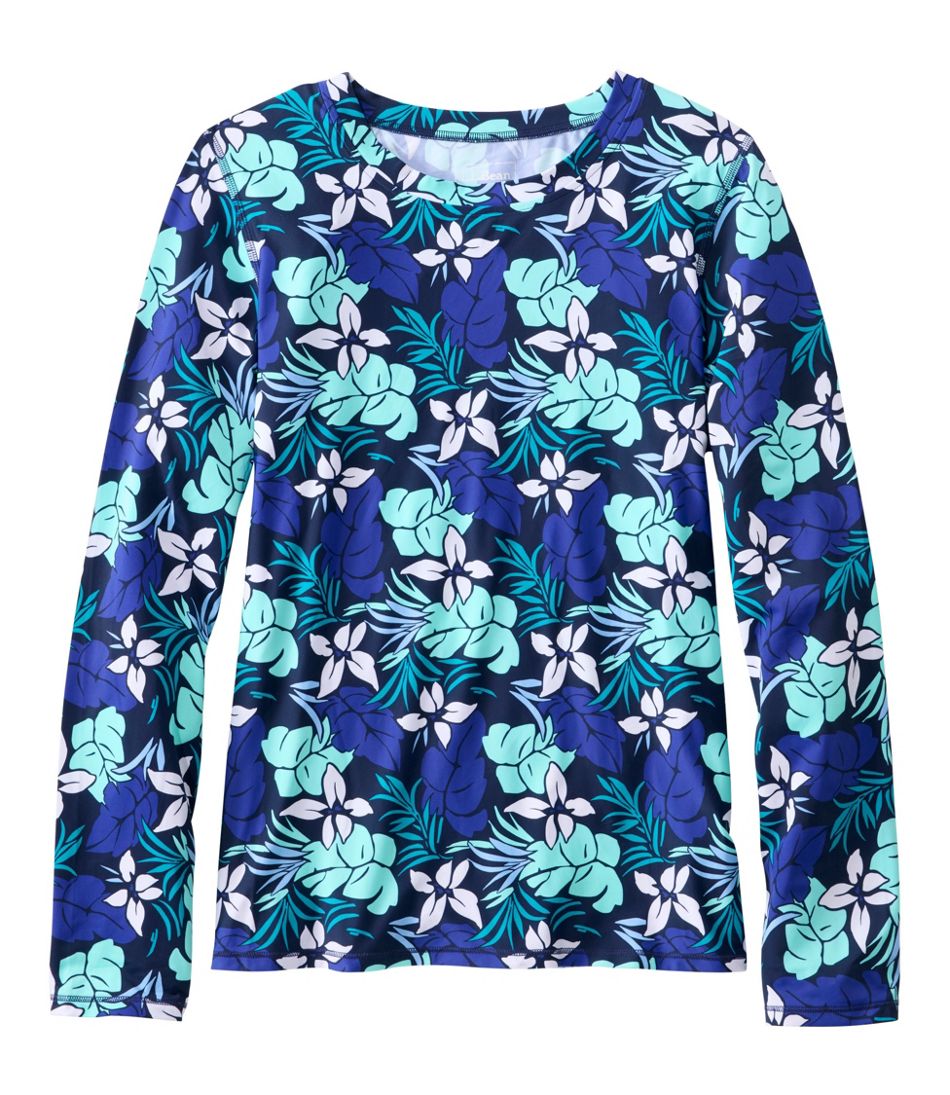 L.L.BeanWomen's SunSmart UPF 50+ SunShirt, Long-Sleeve Print