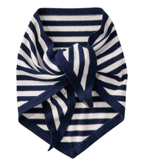 L.L.BeanWomen's Cotton/Cashmere Knit Triangle Scarf, Striped