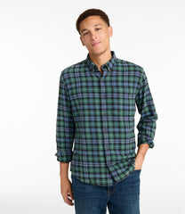 L.L.BeanMen's Sunwashed Twill Shirt, Slightly Fitted Untucked Fit