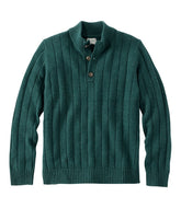 L.L.BeanMen's Riverton Wool/Cotton Sweater, Mockneck