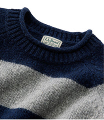 L.L.BeanMen's Bean's Classic Ragg Wool Sweater, Rollneck, Stripe