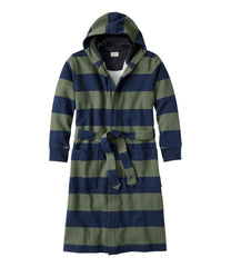 L.L.BeanMen's Mariner Sweatshirt Robe, Stripe