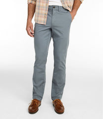 L.L.BeanMen's Sunwashed Khaki Pants, Standard Fit, Straight Leg