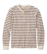 L.L.BeanMen's Signature Northwoods Henley, Long-Sleeve, Stripe