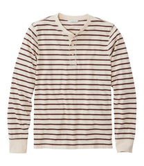L.L.BeanMen's Signature Northwoods Henley, Long-Sleeve, Stripe