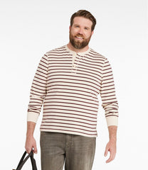 L.L.BeanMen's Signature Northwoods Henley, Long-Sleeve, Stripe