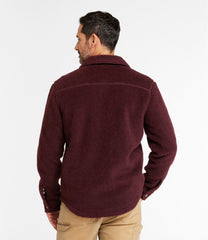 L.L.BeanMen's Signature Mixed Media Fleece Shirt Jacket
