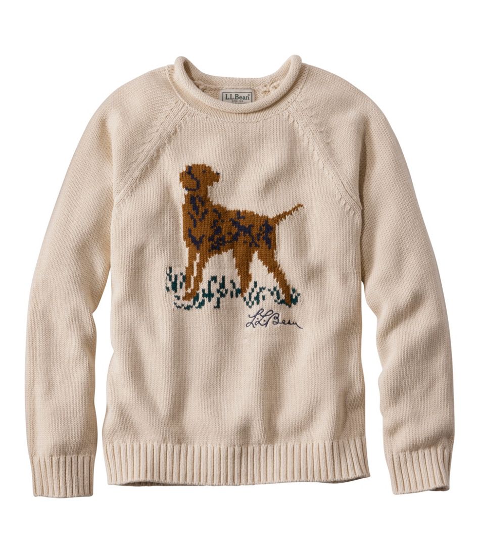 L.L.BeanKids' Cotton Rollneck Sweater