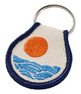 L.L.BeanEmbroidered Patch Charm, Sun & Waves
