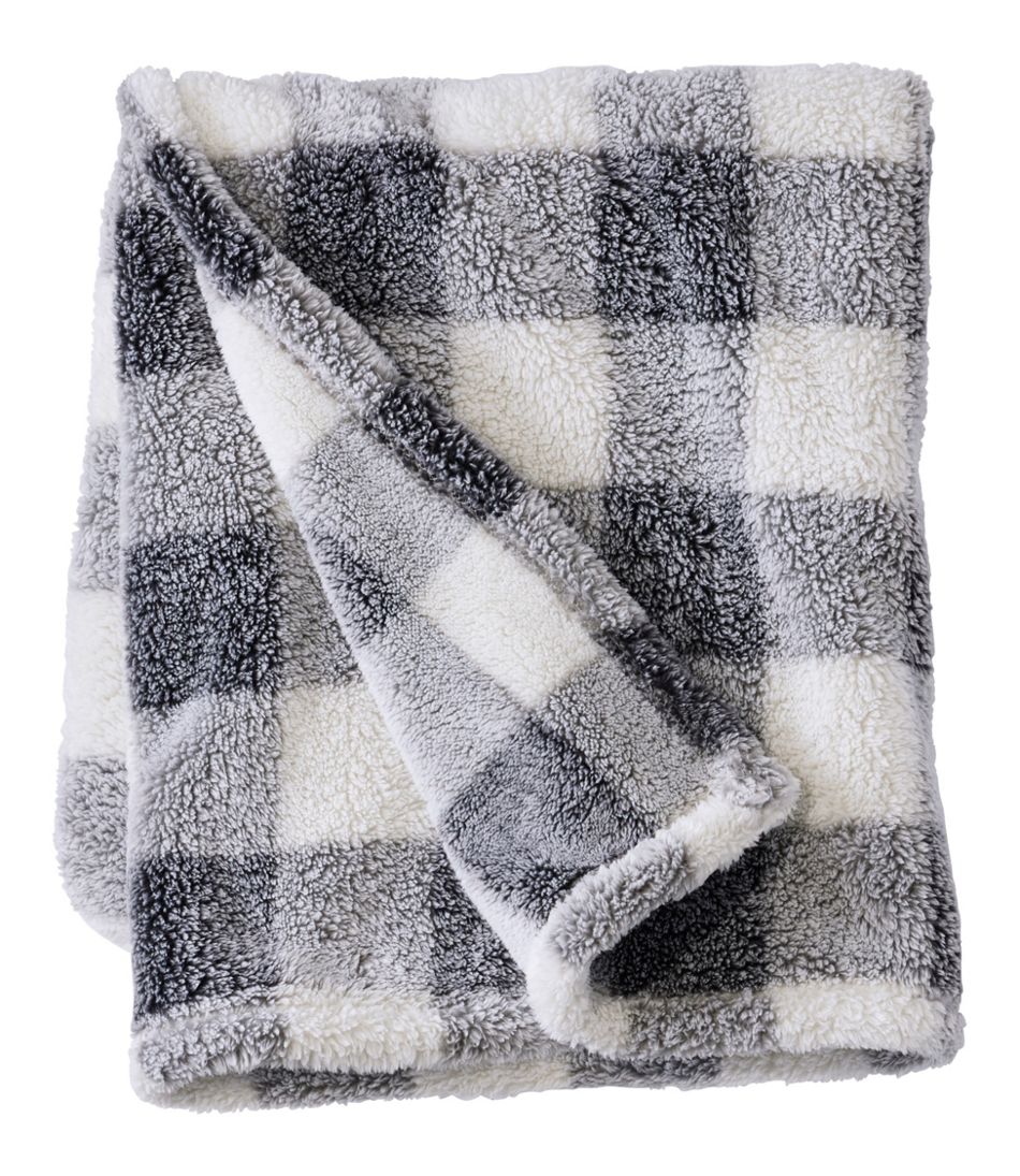L.L.BeanCozy Plush Throw, Plaid