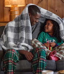 L.L.BeanCozy Plush Throw, Plaid
