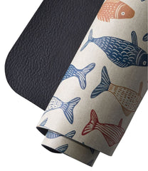L.L.BeanHappy Feet Comfort Mat, Fish