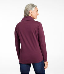 L.L.BeanWomen's Pullover, Long-Sleeve Shawl Collar