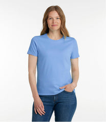 L.L.BeanWomen's Tee, Short-Sleeve Crewneck