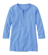 L.L.BeanWomen's Tee, Three-Quarter-Sleeve Splitneck Tunic