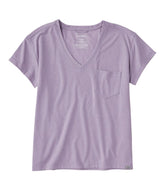 L.L.BeanWomen's Vista Camp Tee, Short-Sleeve V-Neck