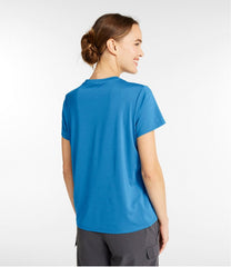 L.L.BeanWomen's Access Trail Tee, Short-Sleeve Crewneck
