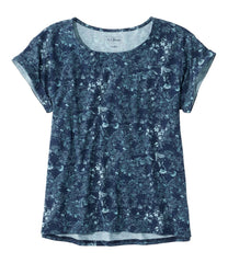 L.L.BeanWomen's Camden Hills Tee, Short-Sleeve Print