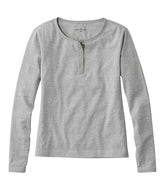L.L.BeanWomen's Signature Rangeley Cotton Tee, Henley