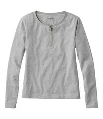 L.L.BeanWomen's Signature Rangeley Cotton Tee, Henley
