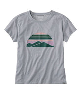L.L.BeanWomen's Vista Camp Tee, Short-Sleeve Graphic Crew
