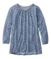 L.L.BeanWomen's Camden Hills Tee, Three-Quarter-Sleeve Print