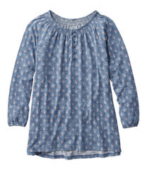 L.L.BeanWomen's Camden Hills Tee, Three-Quarter-Sleeve Print