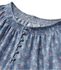 L.L.BeanWomen's Camden Hills Tee, Three-Quarter-Sleeve Print