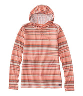 L.L.BeanWomen's Everyday SunSmart® Hooded Pullover, Long-Sleeve Stripe