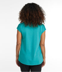 L.L.BeanWomen's Beyond Soft V-Neck Tee, Short Sleeve