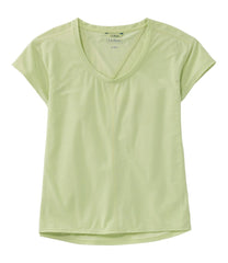 L.L.BeanWomen's Ribbed Performance Tee, Short-Sleeve