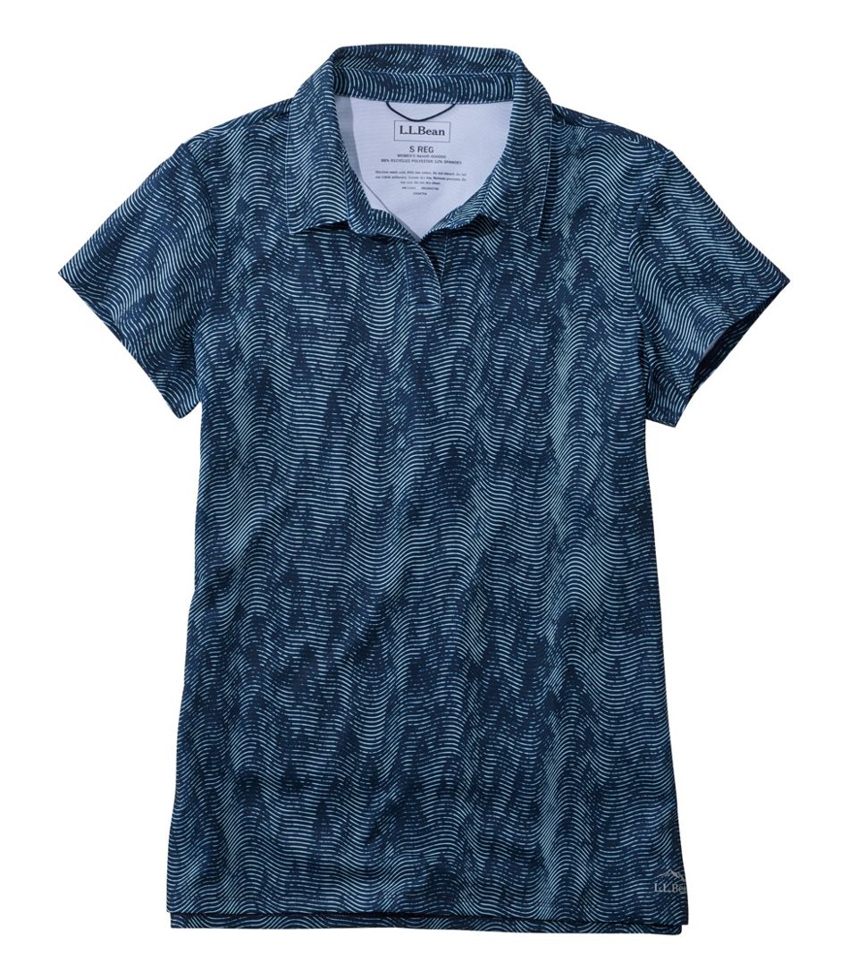 L.L.BeanWomen's Access Polo, Short-Sleeve Print