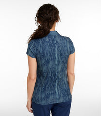 L.L.BeanWomen's Access Polo, Short-Sleeve Print