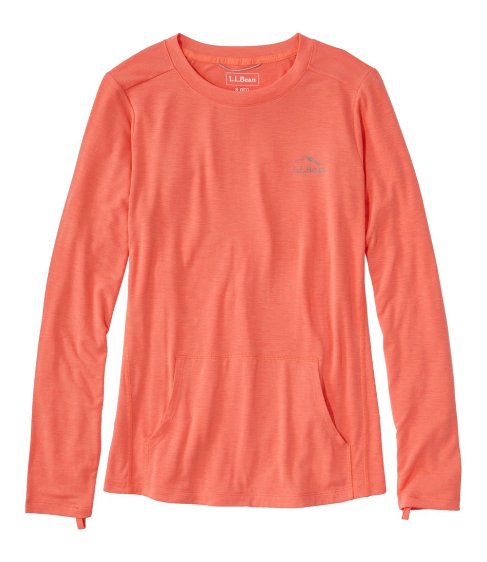 L.L.BeanWomen's Tropicwear Comfort Crew, Long-Sleeve