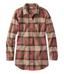 L.L.BeanWomen's Scotch Plaid Flannel Shirt, Tunic