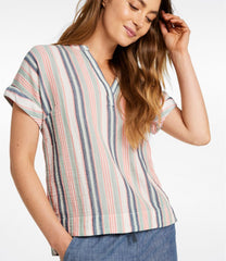 L.L.BeanWomen's Cloud Gauze Shirt, Short-Sleeve