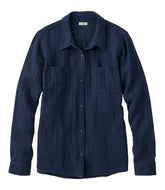 L.L.BeanWomen's Cloud Gauze Shirt, Long-Sleeve