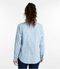 L.L.BeanWomen's Tropicwear Shirt, Plaid Long-Sleeve