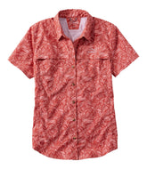 L.L.BeanWomen's Tropicwear Shirt, Short-Sleeve Print