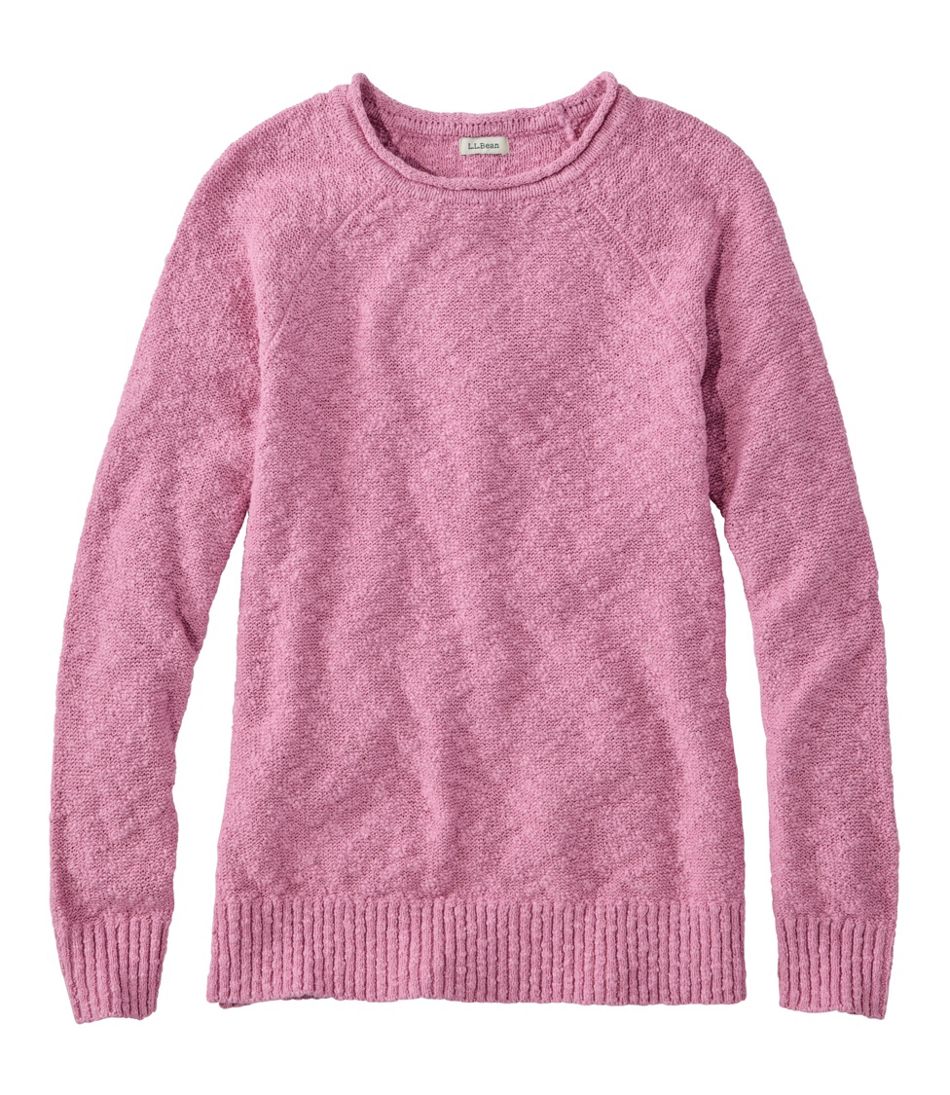 L.L.BeanWomen's Midweight Cotton Slub Rollneck Pullover