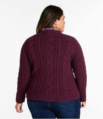 L.L.BeanWomen's Double L® Cable Sweater, Crewneck